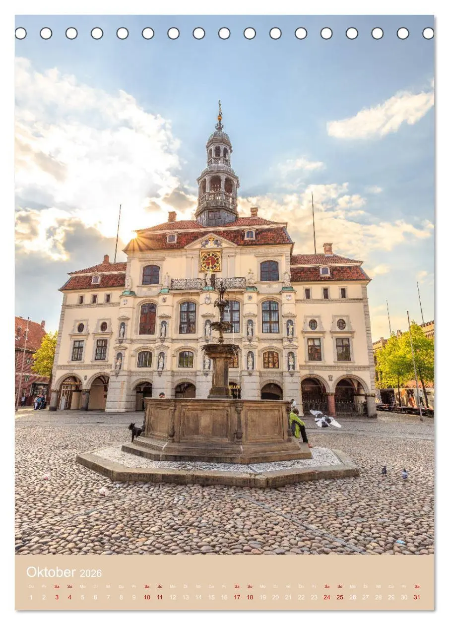 Bild: 9783516413878 | Schönes Lüneburg (Tischkalender 2026 DIN A5 hoch), CALVENDO...