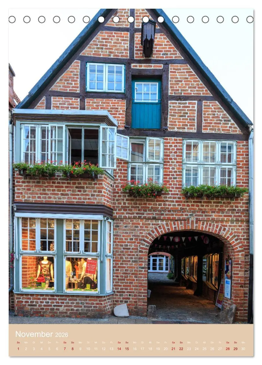 Bild: 9783516413878 | Schönes Lüneburg (Tischkalender 2026 DIN A5 hoch), CALVENDO...