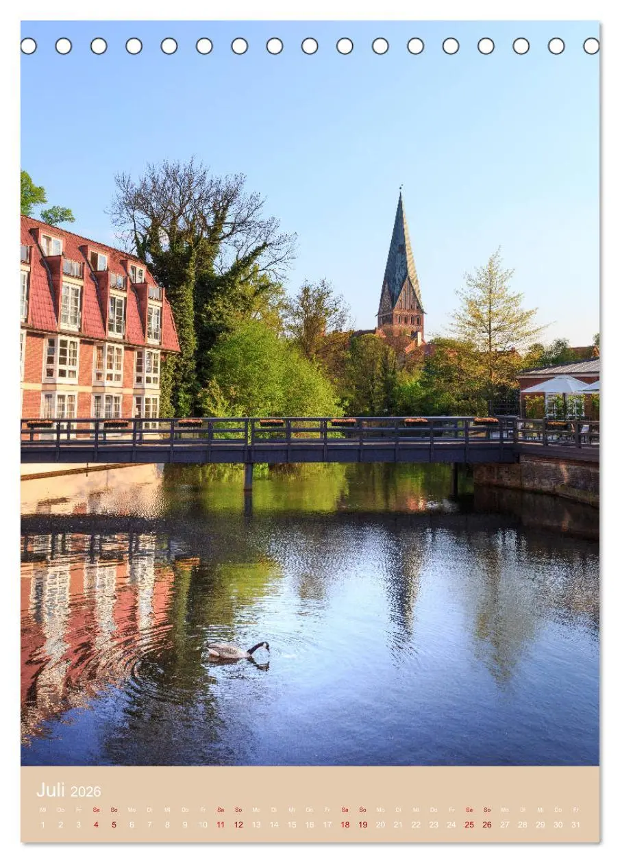 Bild: 9783516413878 | Schönes Lüneburg (Tischkalender 2026 DIN A5 hoch), CALVENDO...