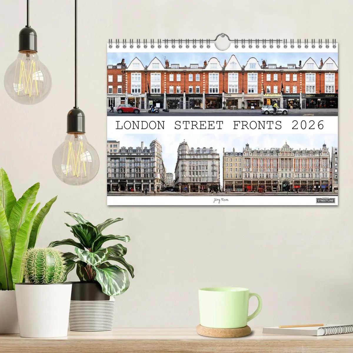Bild: 9783516583878 | London Street Fronts 2026 / UK-Version (Wall Calendar 2026 DIN A4...