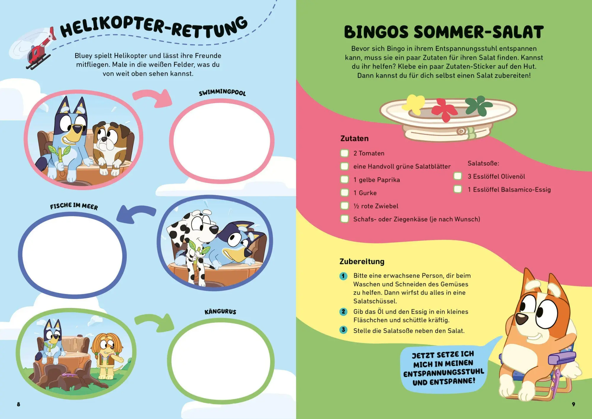 Bild: 9783570183878 | BLUEY - Bluey und ihre Freunde | Buch | BLUEY- Beschäftigung | 16 S.
