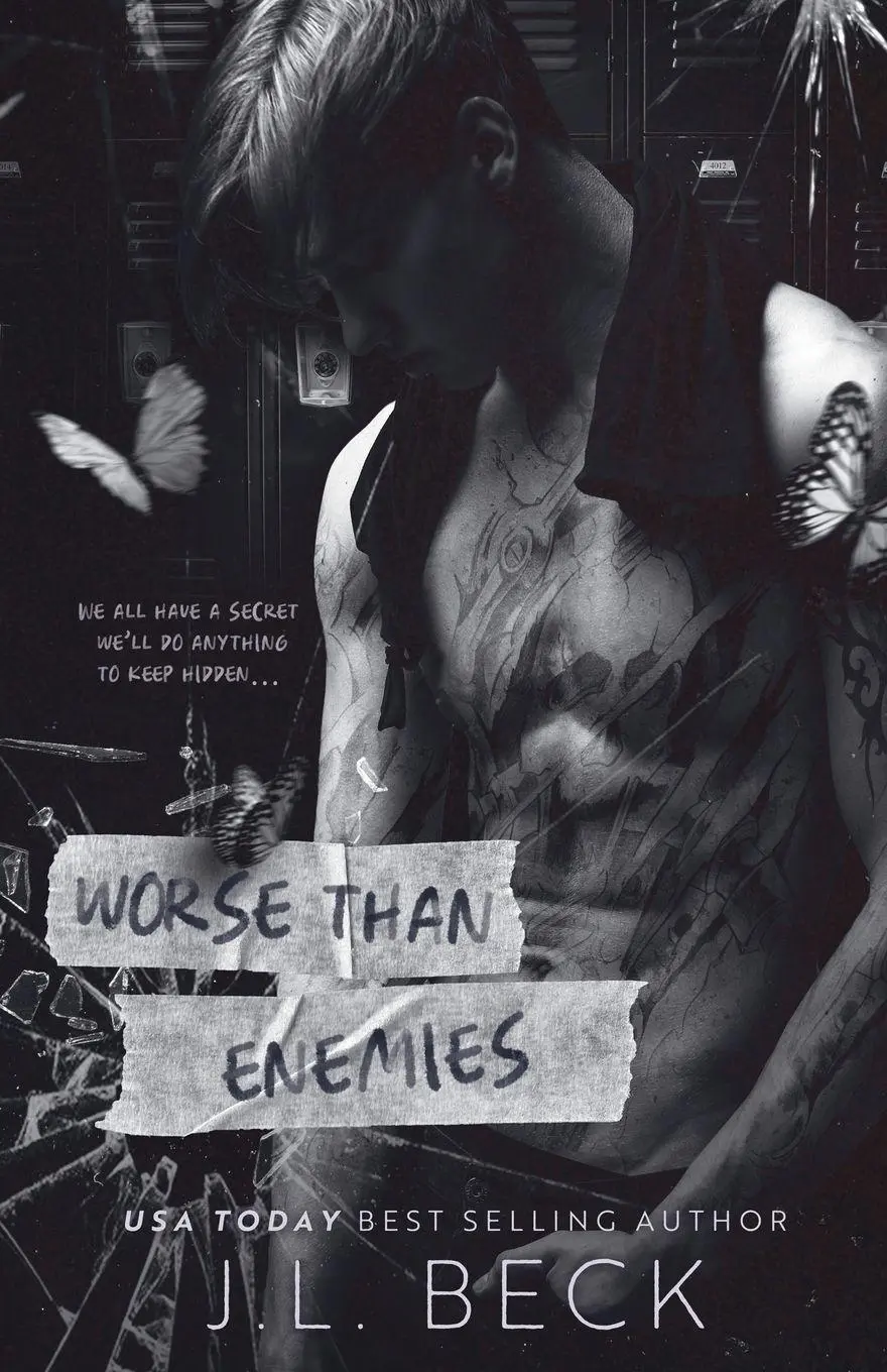 Cover: 9798868903878 | Worse Than Enemies | A Dark Step Brother Bully Romance | J. L. Beck
