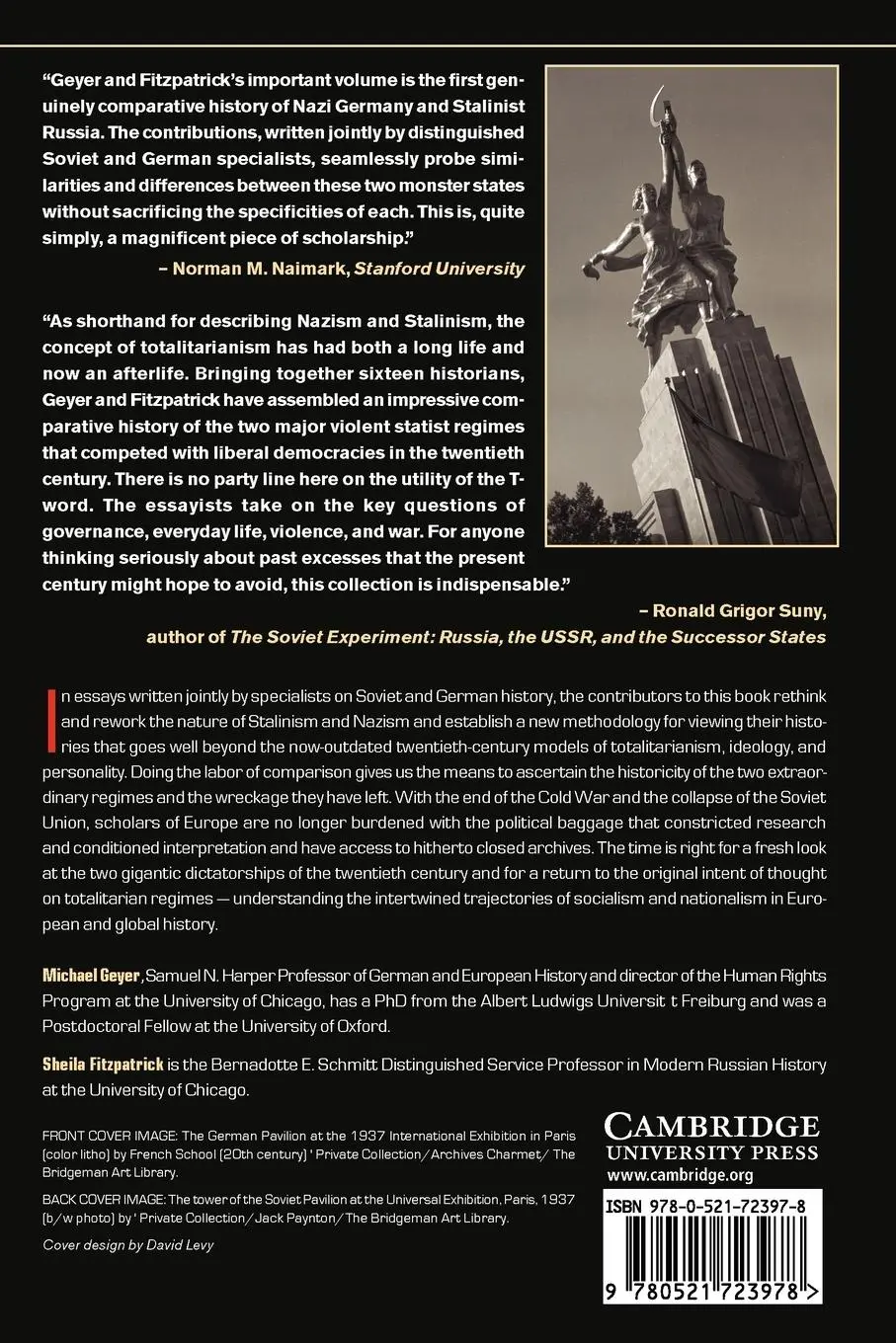 Rückseite: 9780521723978 | Beyond Totalitarianism | Stalinism and Nazism Compared | Geyer (u. a.)