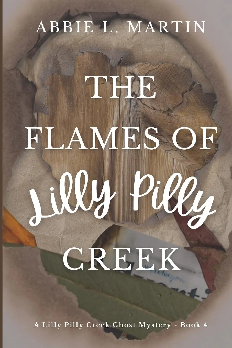 Cover: 9780645713978 | The Flames of Lilly Pilly Creek | Cozy ghost mystery amateur sleuth