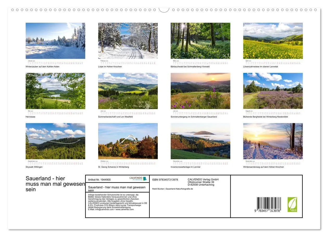 Bild: 9783457313978 | Sauerland - hier muss man mal gewesen sein (hochwertiger Premium...
