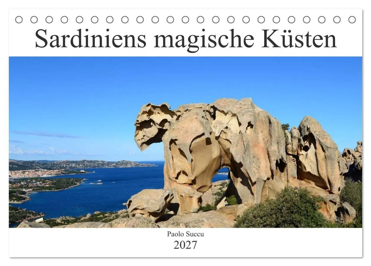 Cover: 9783569973978 | Sardiniens magische Küsten (Tischkalender 2027 DIN A5 quer),...