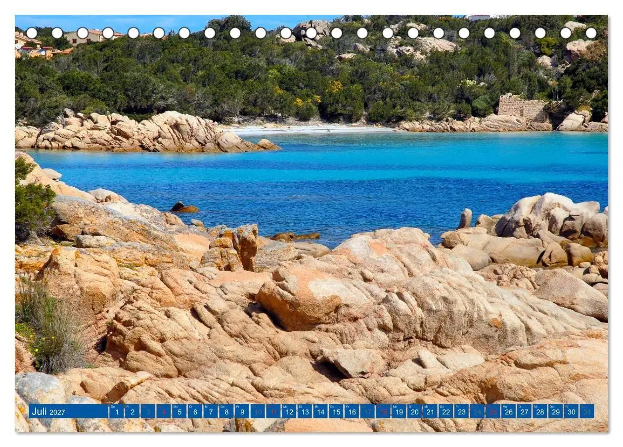 Bild: 9783569973978 | Sardiniens magische Küsten (Tischkalender 2027 DIN A5 quer),...
