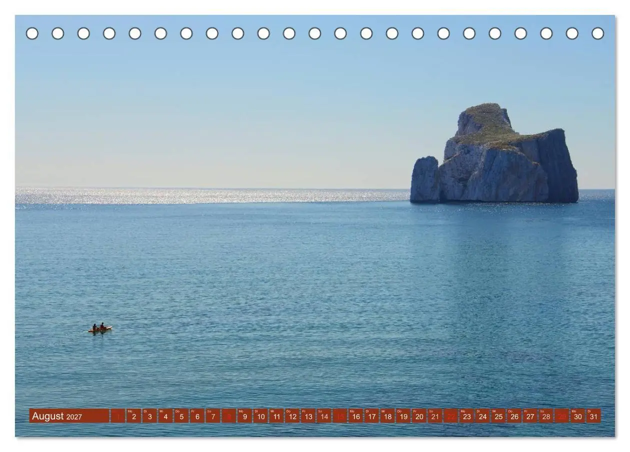 Bild: 9783569973978 | Sardiniens magische Küsten (Tischkalender 2027 DIN A5 quer),...