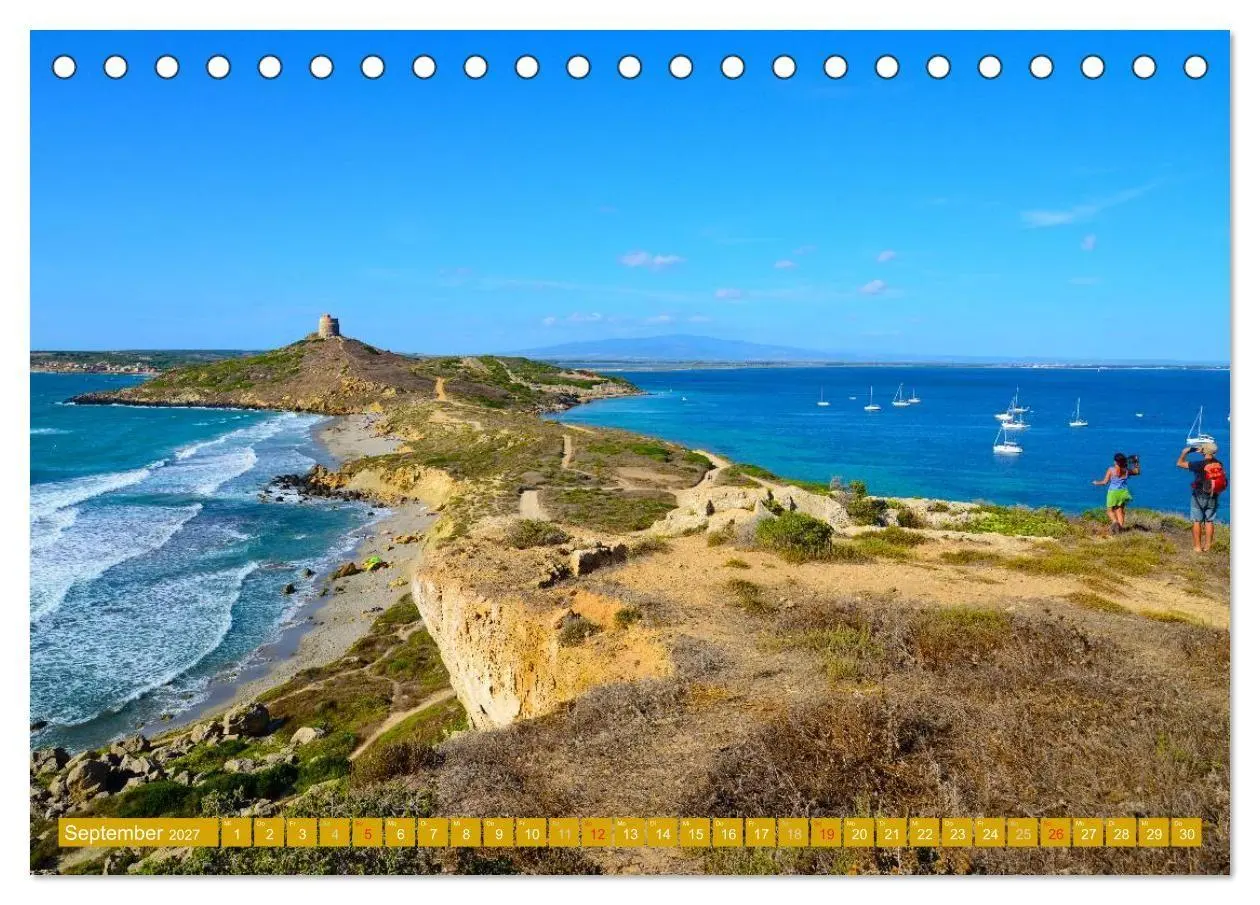 Bild: 9783569973978 | Sardiniens magische Küsten (Tischkalender 2027 DIN A5 quer),...