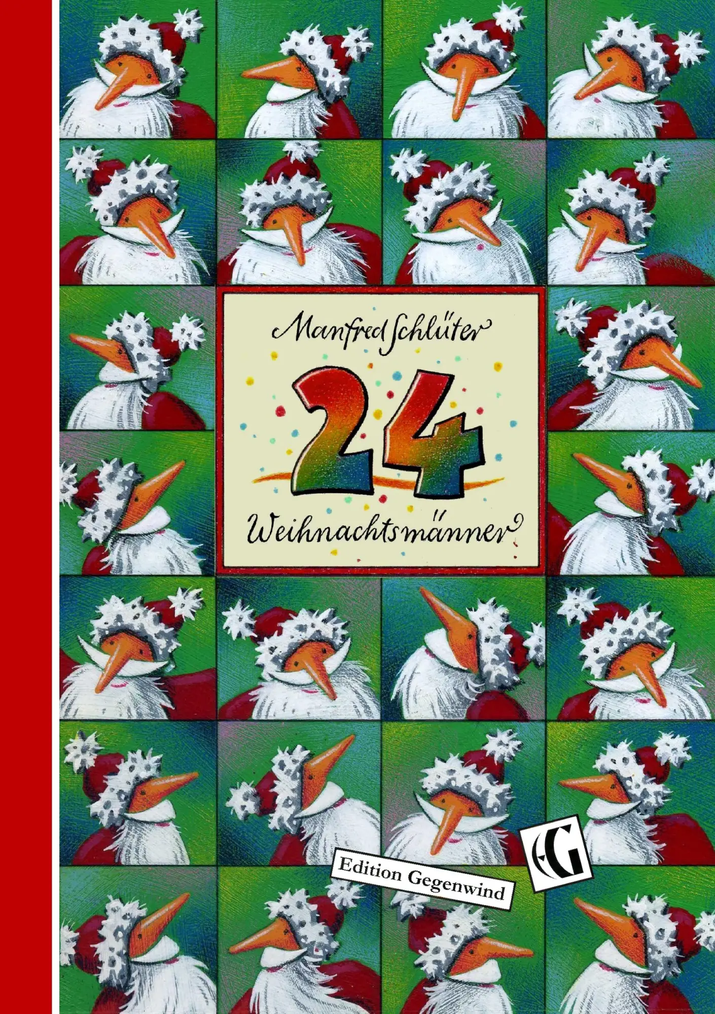 Cover: 9783744893978 | 24 Weihnachtsmänner | Manfred Schlüter | Taschenbuch | 32 S. | Deutsch