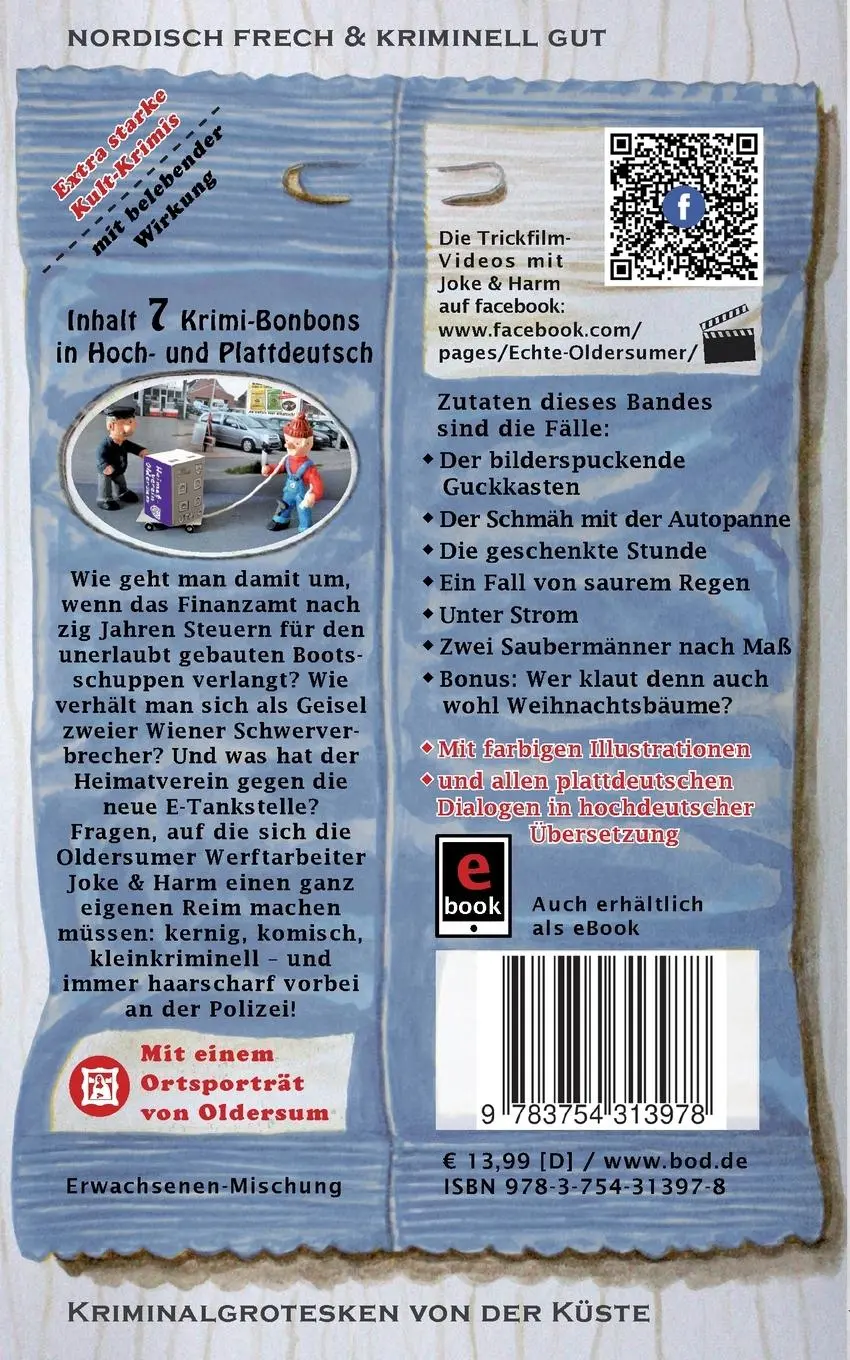 Rückseite: 9783754313978 | Echte Oldersumer III | Lübbert R. Haneborger | Taschenbuch | 136 S.