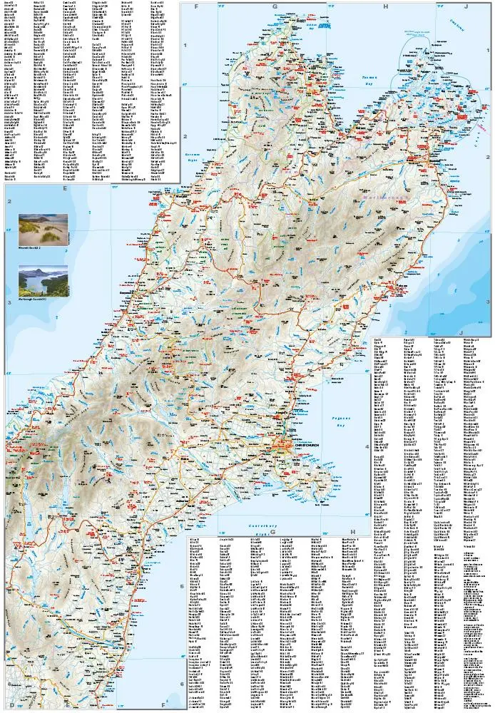 Bild: 9783831773978 | Reise Know-How Landkarte Neuseeland, Südinsel (1:550.000) | Rump