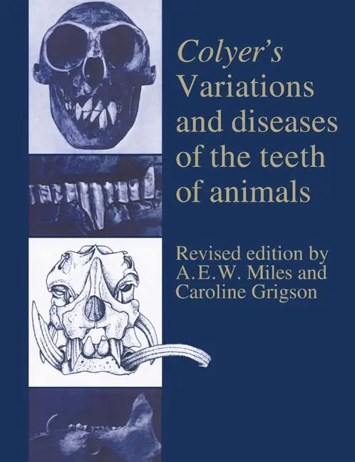 Cover: 9780521544078 | Colyer's Variations and Diseases of the Teeth of Animals | Taschenbuch