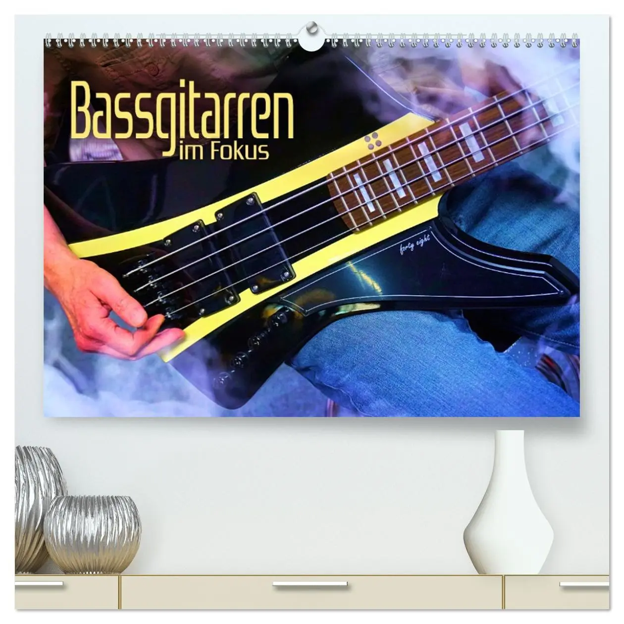 Cover: 9783457444078 | Bassgitarren im Fokus (hochwertiger Premium Wandkalender 2026 DIN...