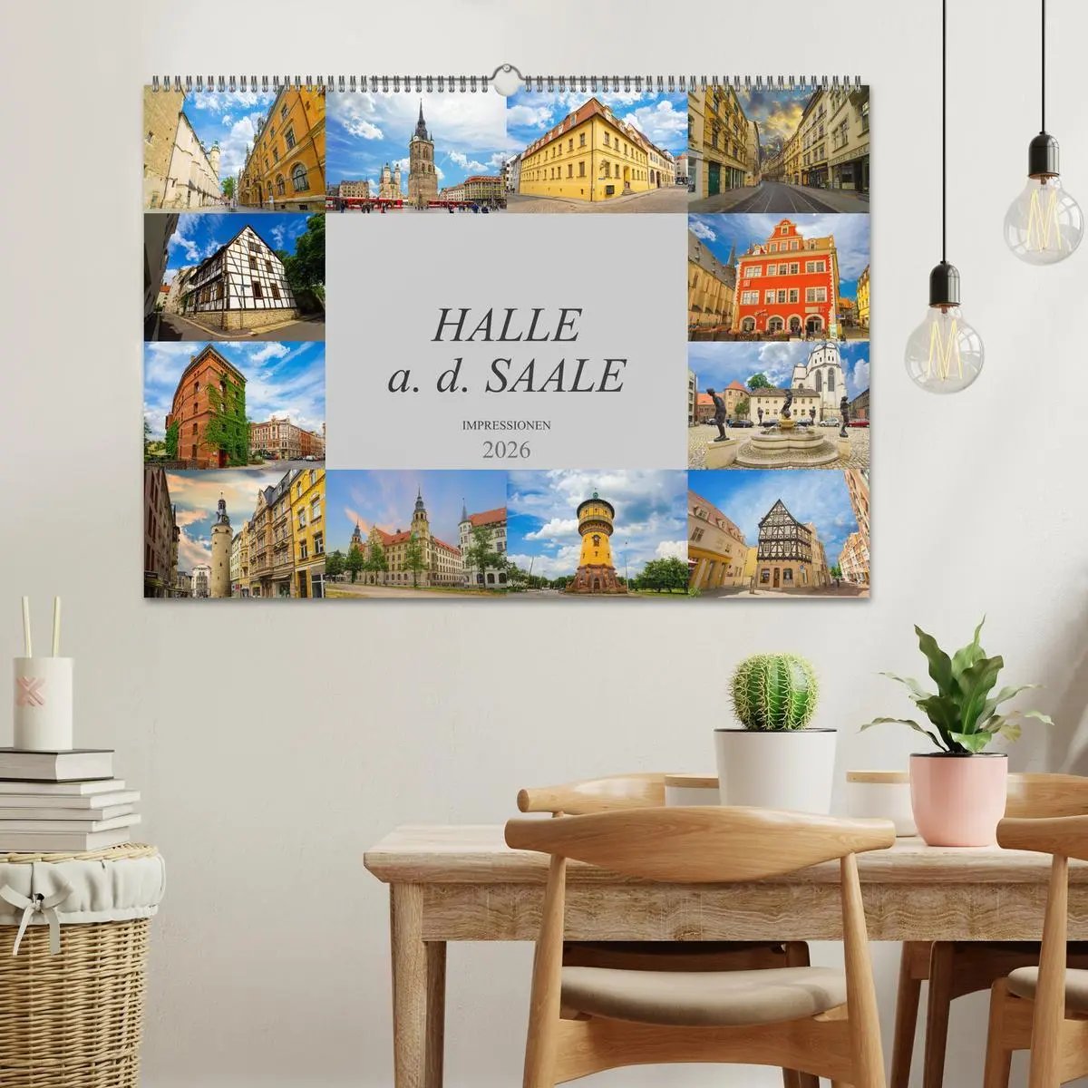 Bild: 9783457824078 | Halle a. d. Saale Impressionen (Wandkalender 2026 DIN A2 quer),...