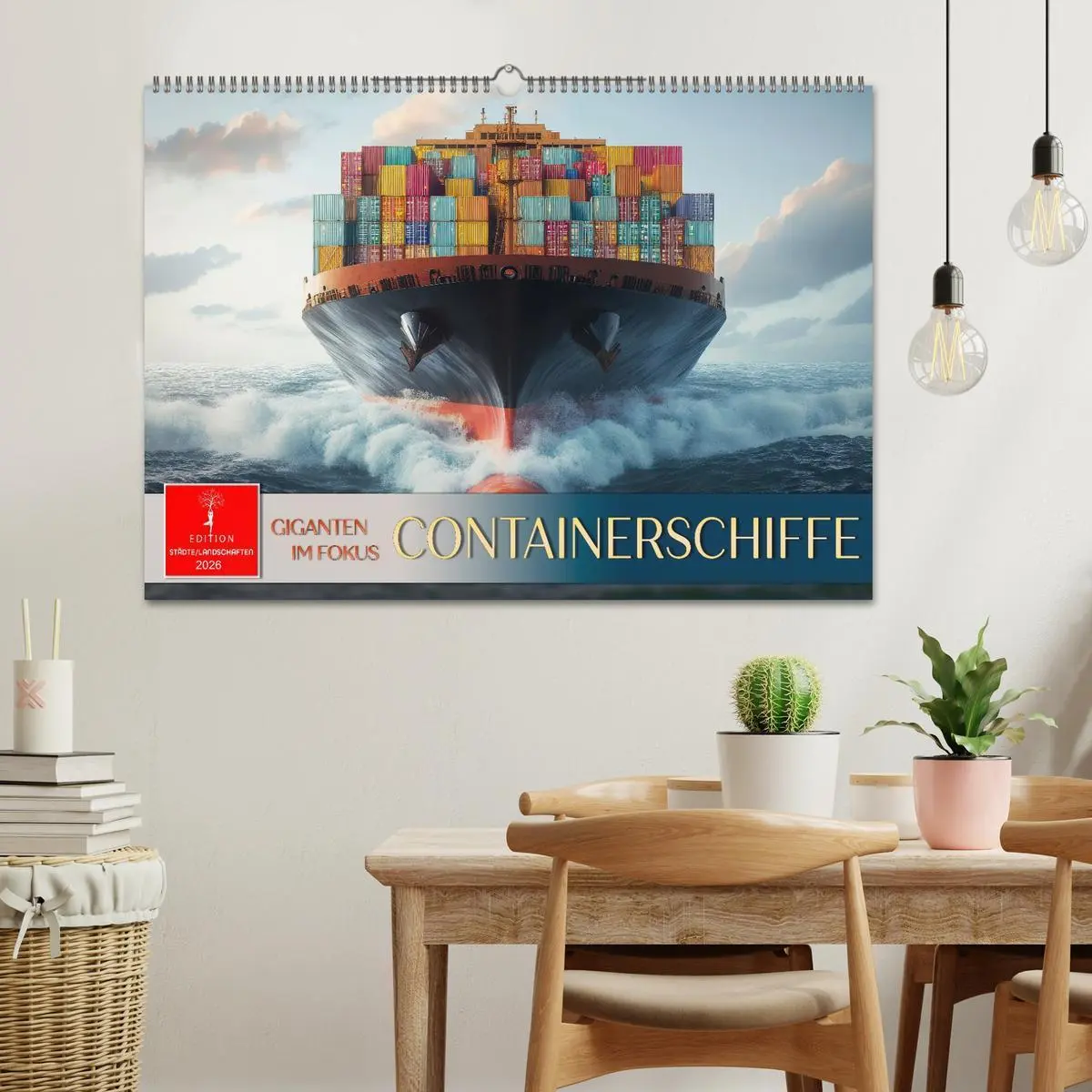 Bild: 9783457994078 | Containerschiffe - Giganten im Fokus (Wandkalender 2026 DIN A2...