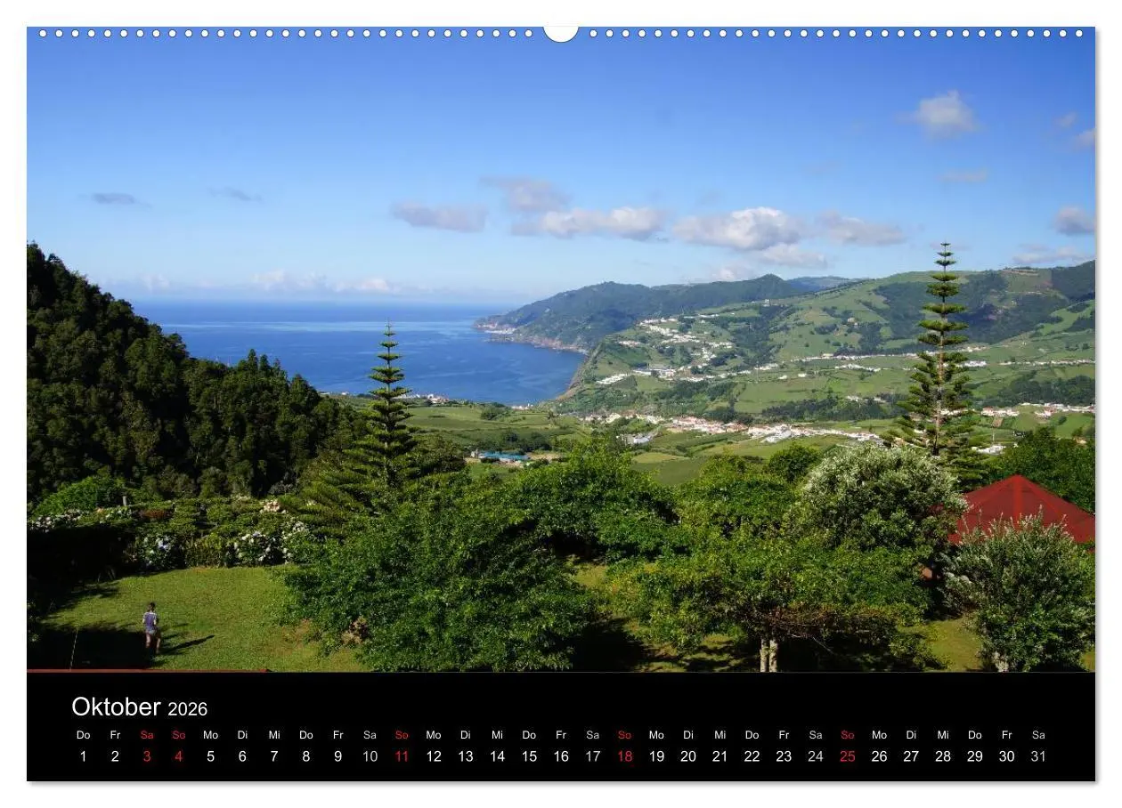 Bild: 9783516084078 | Azoren - Ein Naturerlebnis (hochwertiger Premium Wandkalender 2026...