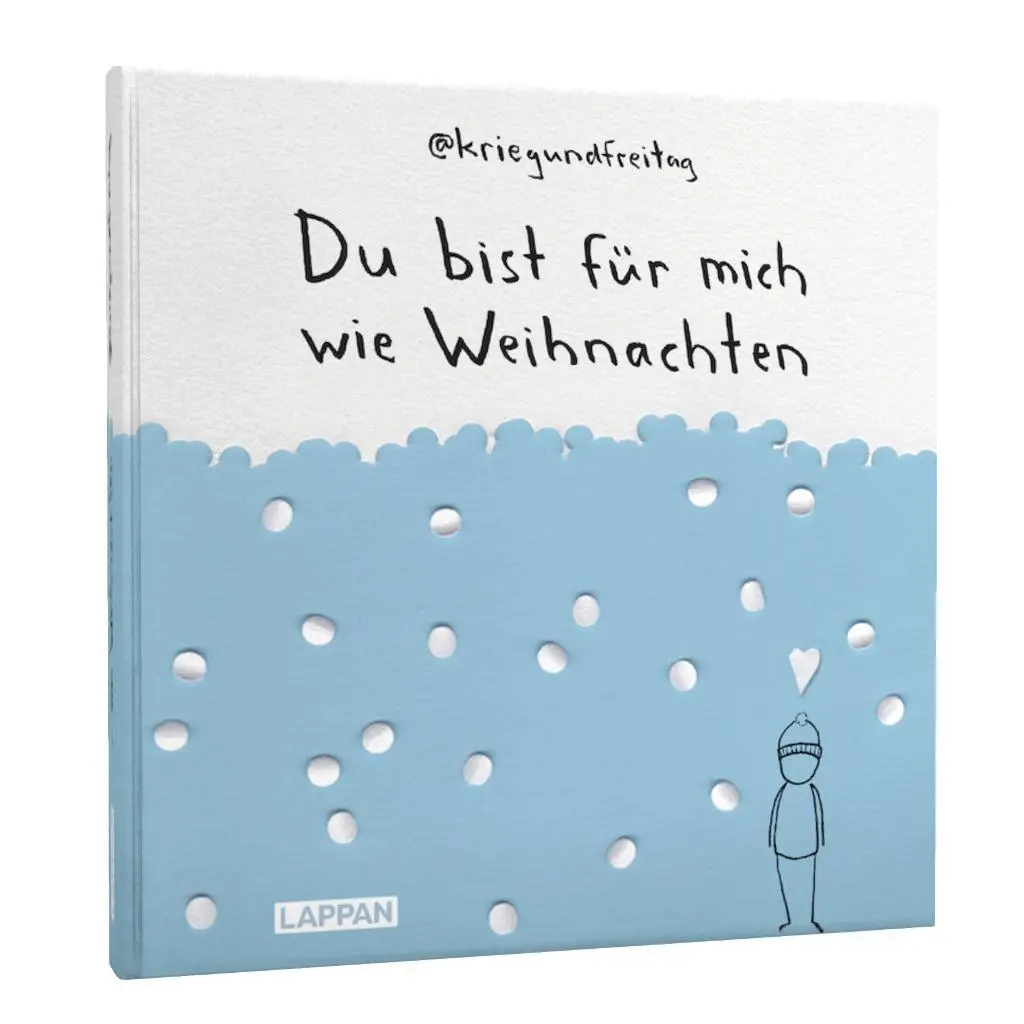 Bild: 9783830364078 | kriegundfreitag: Du bist für mich wie Weihnachten | @Kriegundfreitag