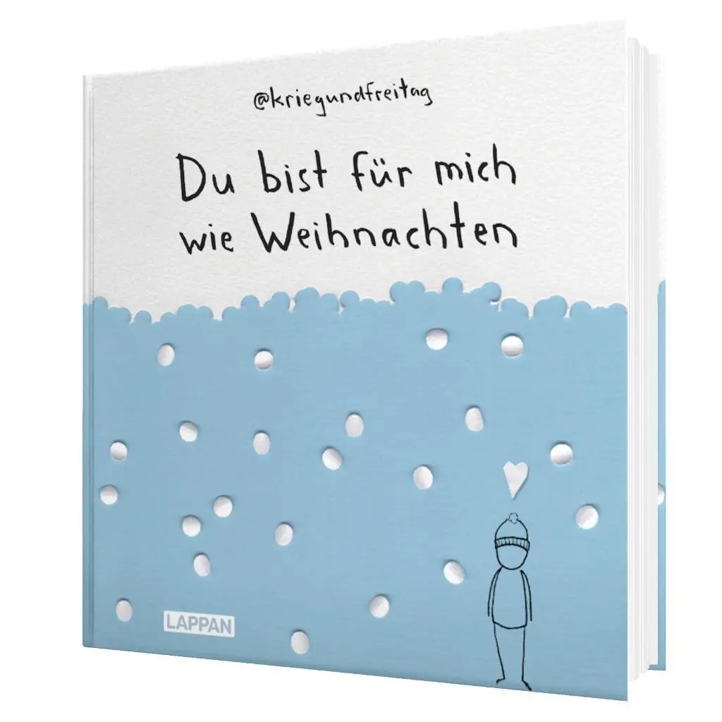 Bild: 9783830364078 | kriegundfreitag: Du bist für mich wie Weihnachten | @Kriegundfreitag