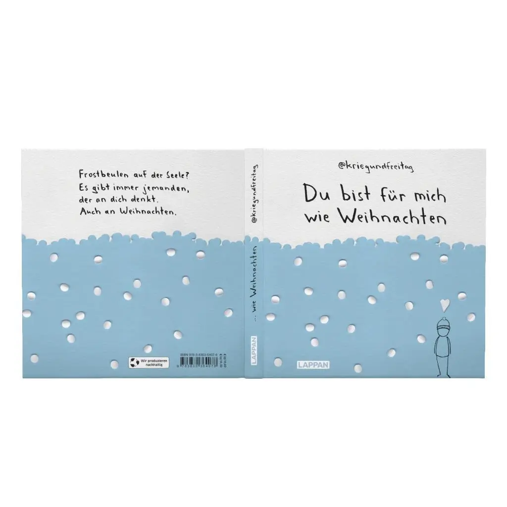 Bild: 9783830364078 | kriegundfreitag: Du bist für mich wie Weihnachten | @Kriegundfreitag