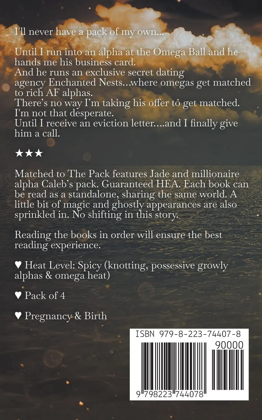 Rückseite: 9798223744078 | Matched to The Pack | Layla Sparks | Taschenbuch | Englisch | 2023