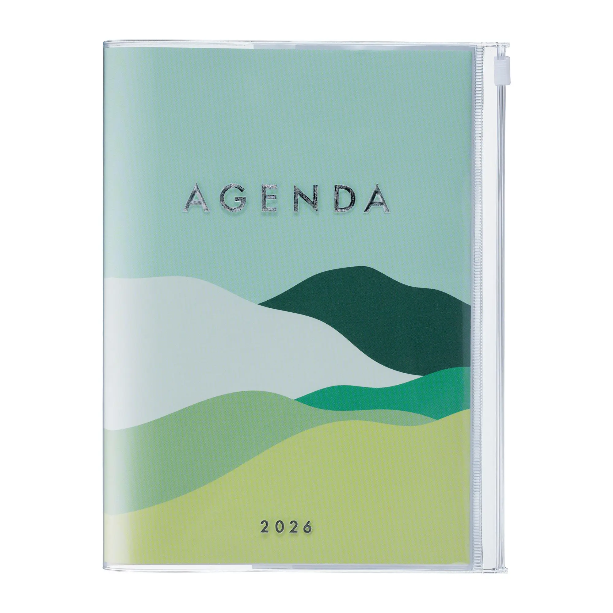 Cover: 4550045144178 | MARK'S 2025/26 Taschenkalender, A5 Mountain // Green | MARK'S Inc.
