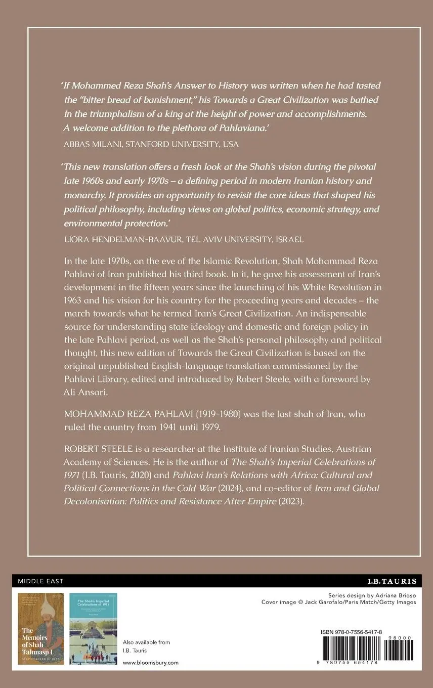 Rückseite: 9780755654178 | Towards the Great Civilization | Shah Mohammad Reza Pahlavi | Buch