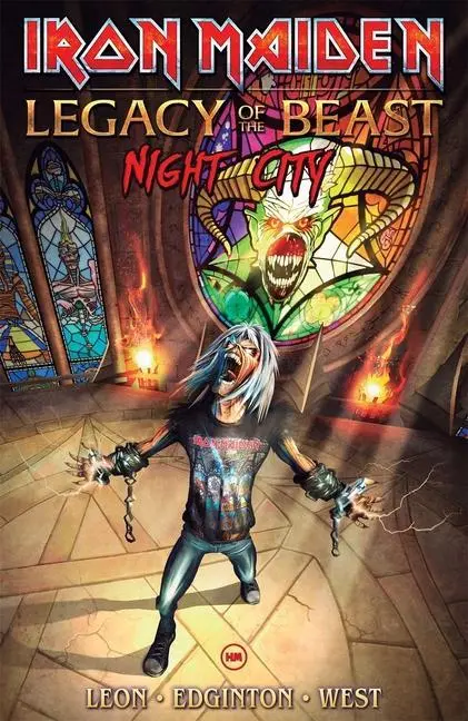 Cover: 9781947784178 | Iron Maiden V2 | Legacy If the Beast: Night City | Llexi Leon (u. a.)