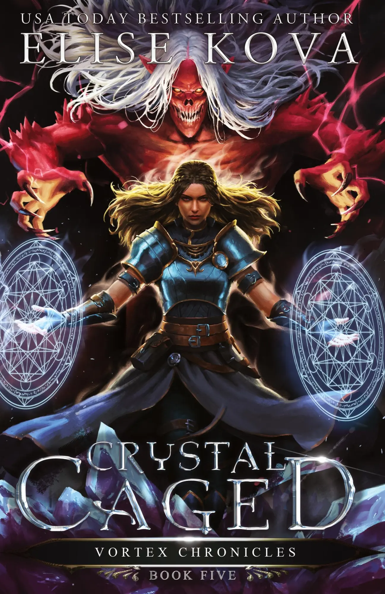 Cover: 9781949694178 | Crystal Caged | Elise Kova | Taschenbuch | Englisch | 2020