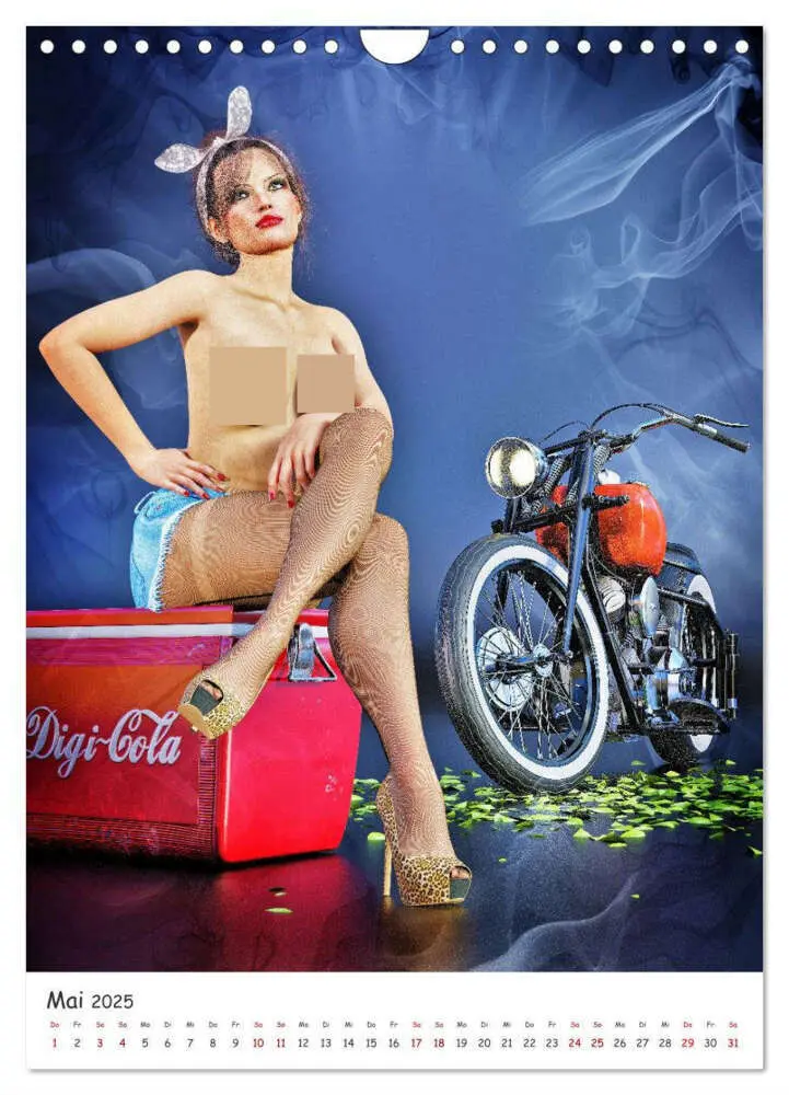 Bild: 9783435894178 | Sexy Frauen und heiße Öfen (Wandkalender 2025 DIN A4 hoch),...