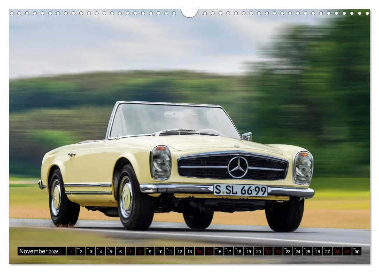 Bild: 9783457744178 | on the road Classic Cabrios (Wandkalender 2026 DIN A3 quer),...