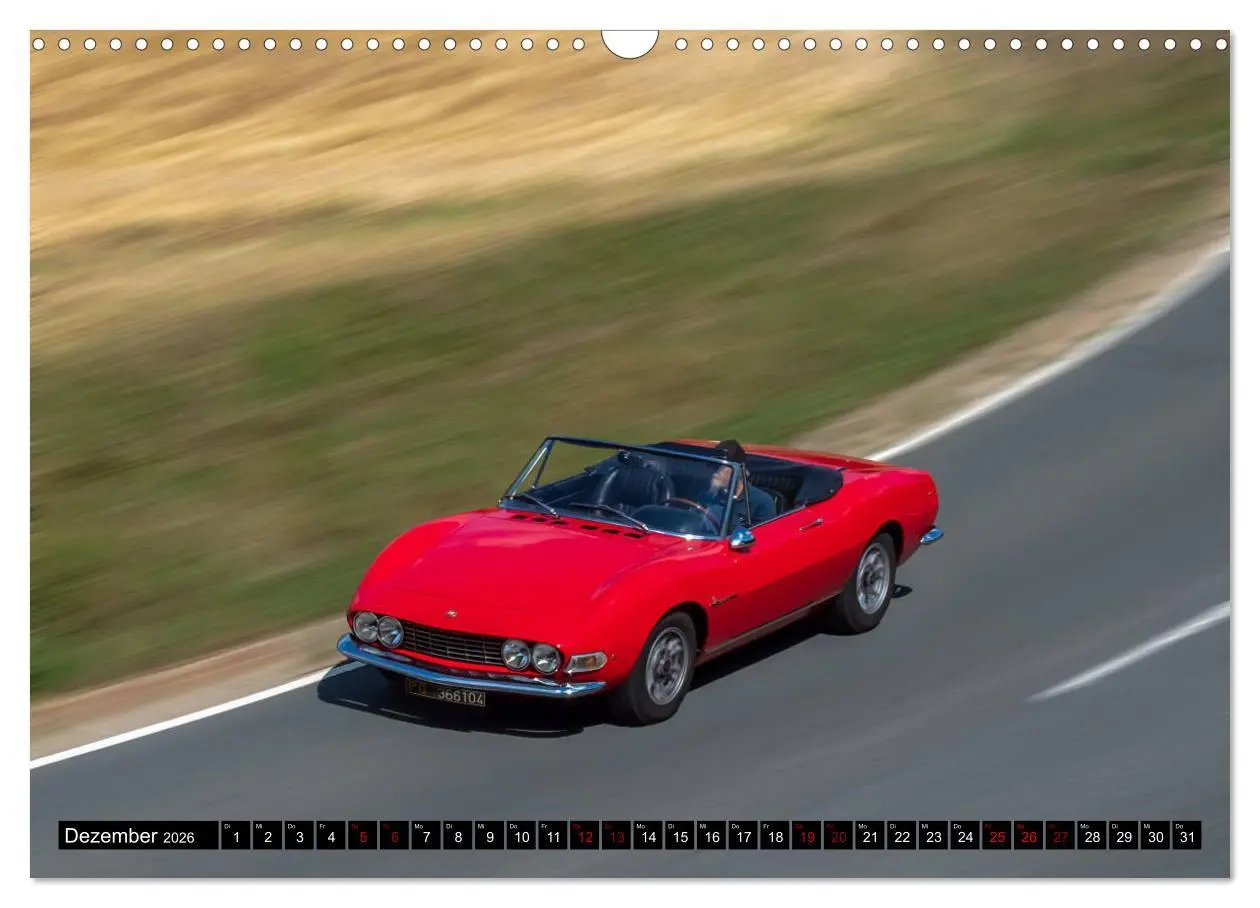 Bild: 9783457744178 | on the road Classic Cabrios (Wandkalender 2026 DIN A3 quer),...