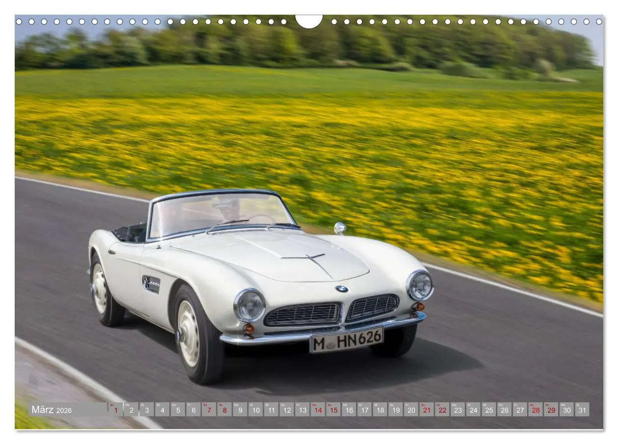 Bild: 9783457744178 | on the road Classic Cabrios (Wandkalender 2026 DIN A3 quer),...