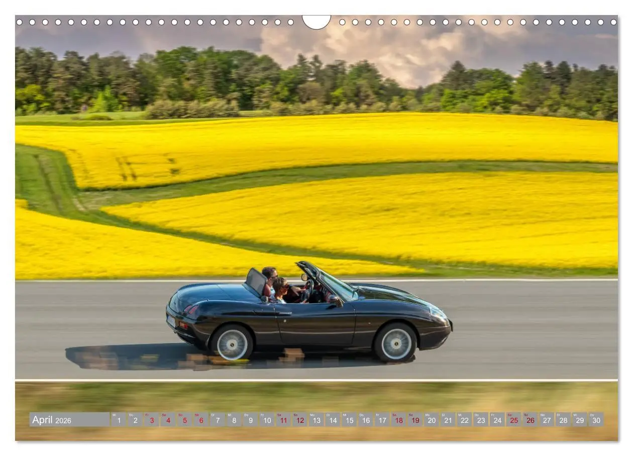 Bild: 9783457744178 | on the road Classic Cabrios (Wandkalender 2026 DIN A3 quer),...