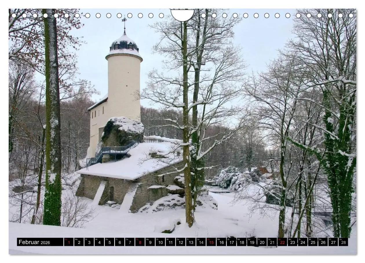 Bild: 9783516074178 | Schlösser und Burgen in Sachsen (Wandkalender 2026 DIN A4 quer),...