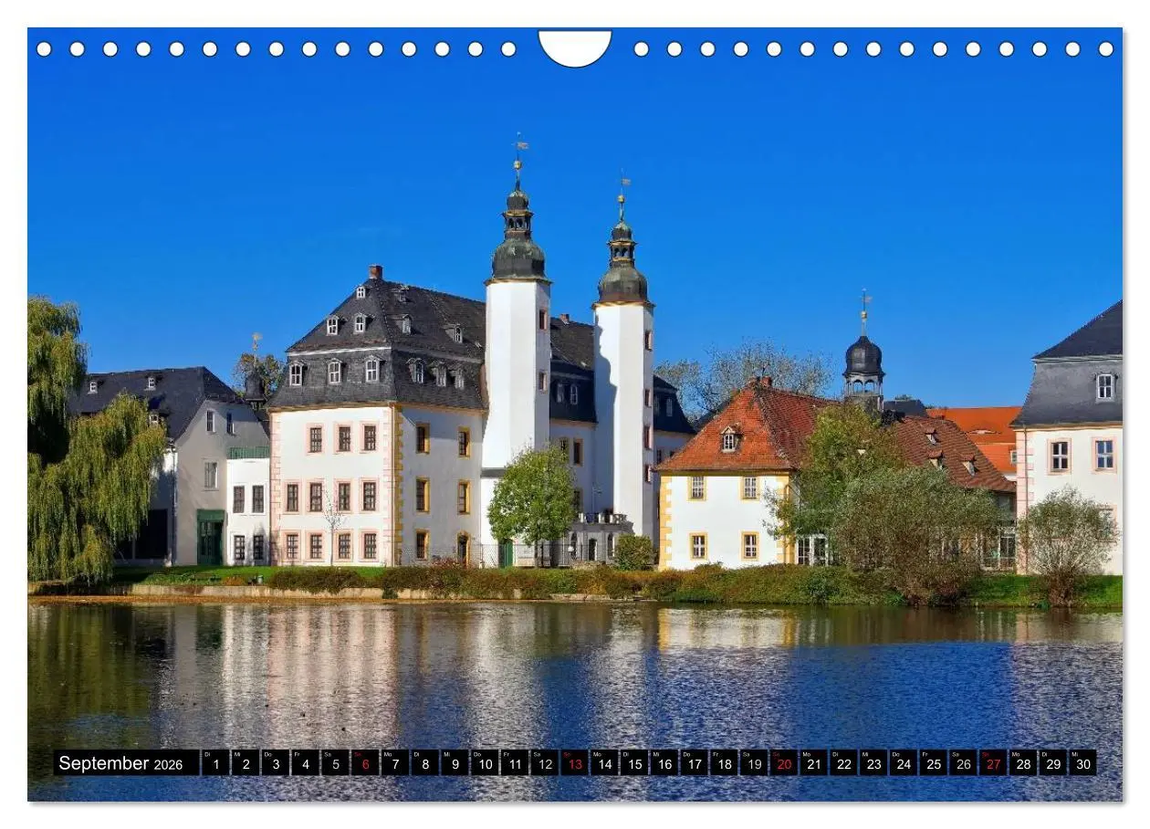 Bild: 9783516074178 | Schlösser und Burgen in Sachsen (Wandkalender 2026 DIN A4 quer),...