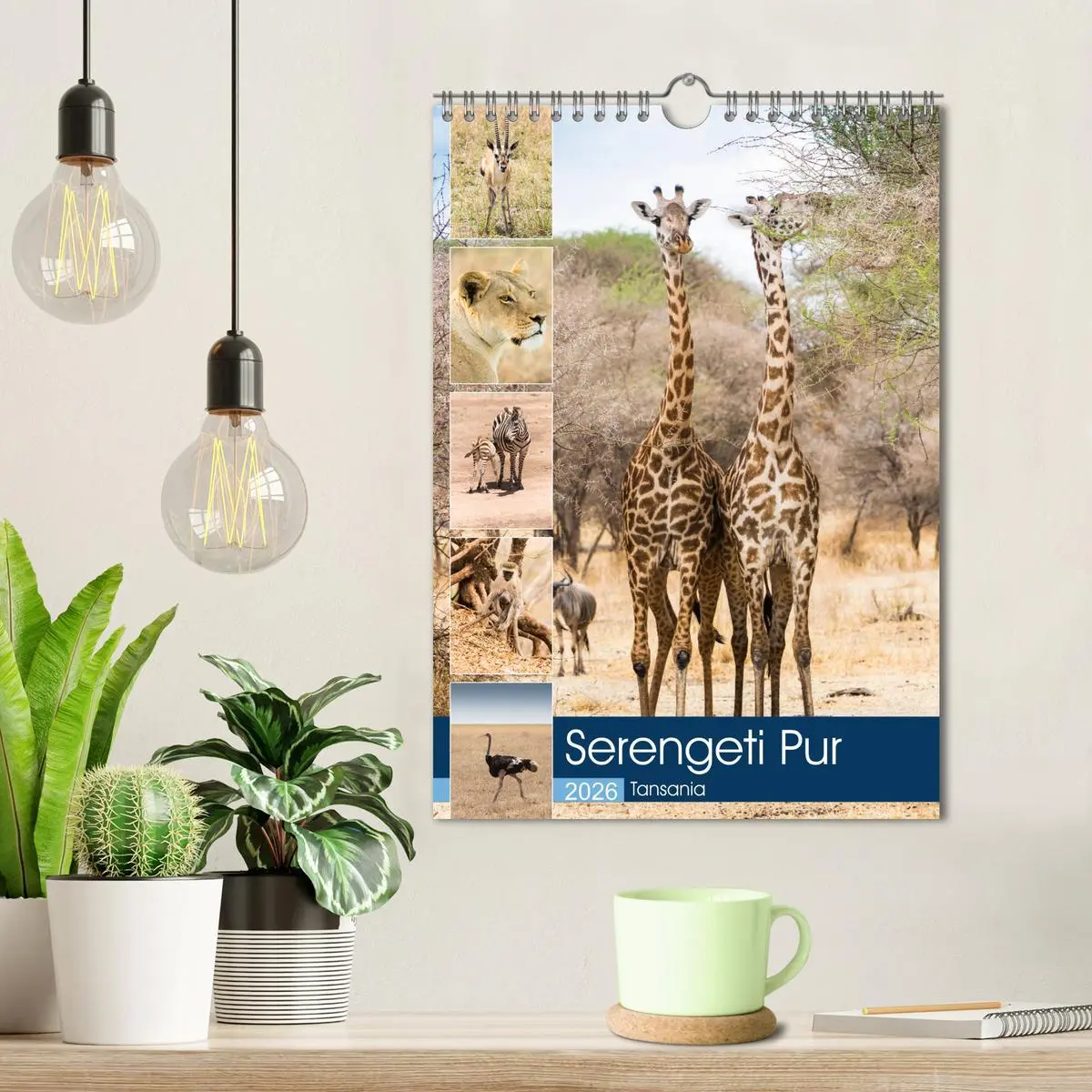 Bild: 9783516384178 | Serengeti Pur - Tansania (Wandkalender 2026 DIN A4 hoch), CALVENDO...