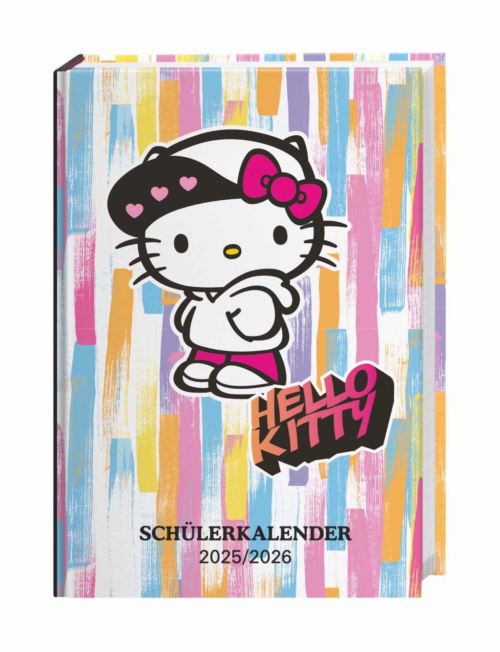 Cover: 9783756414178 | Hello Kitty Schülerkalender A5 2026 - 17 Monate ab August 2025 | Buch