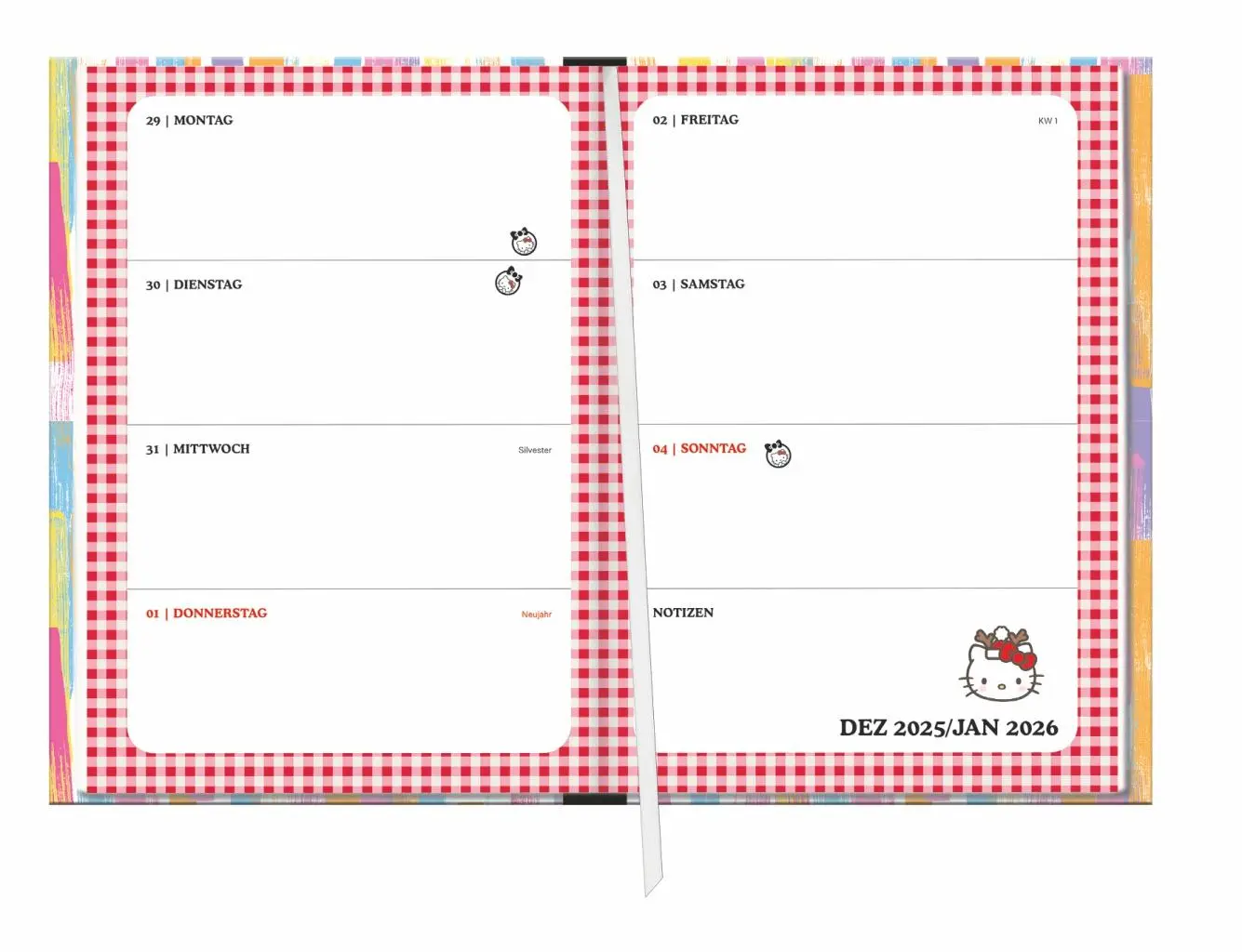 Bild: 9783756414178 | Hello Kitty Schülerkalender A5 2026 - 17 Monate ab August 2025 | Buch