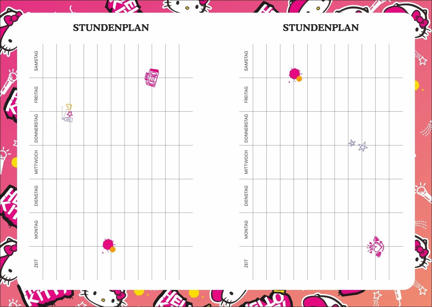 Bild: 9783756414178 | Hello Kitty Schülerkalender A5 2026 - 17 Monate ab August 2025 | Buch