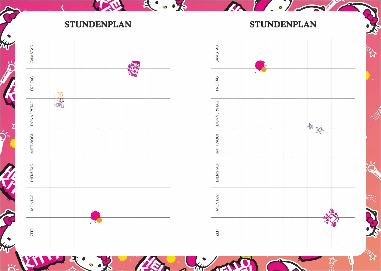 Bild: 9783756414178 | Hello Kitty Schülerkalender A5 2026 - 17 Monate ab August 2025 | Buch