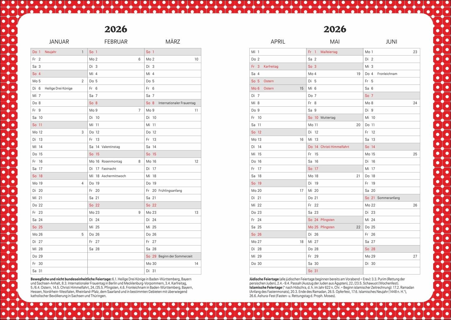 Bild: 9783756414178 | Hello Kitty Schülerkalender A5 2026 - 17 Monate ab August 2025 | Buch
