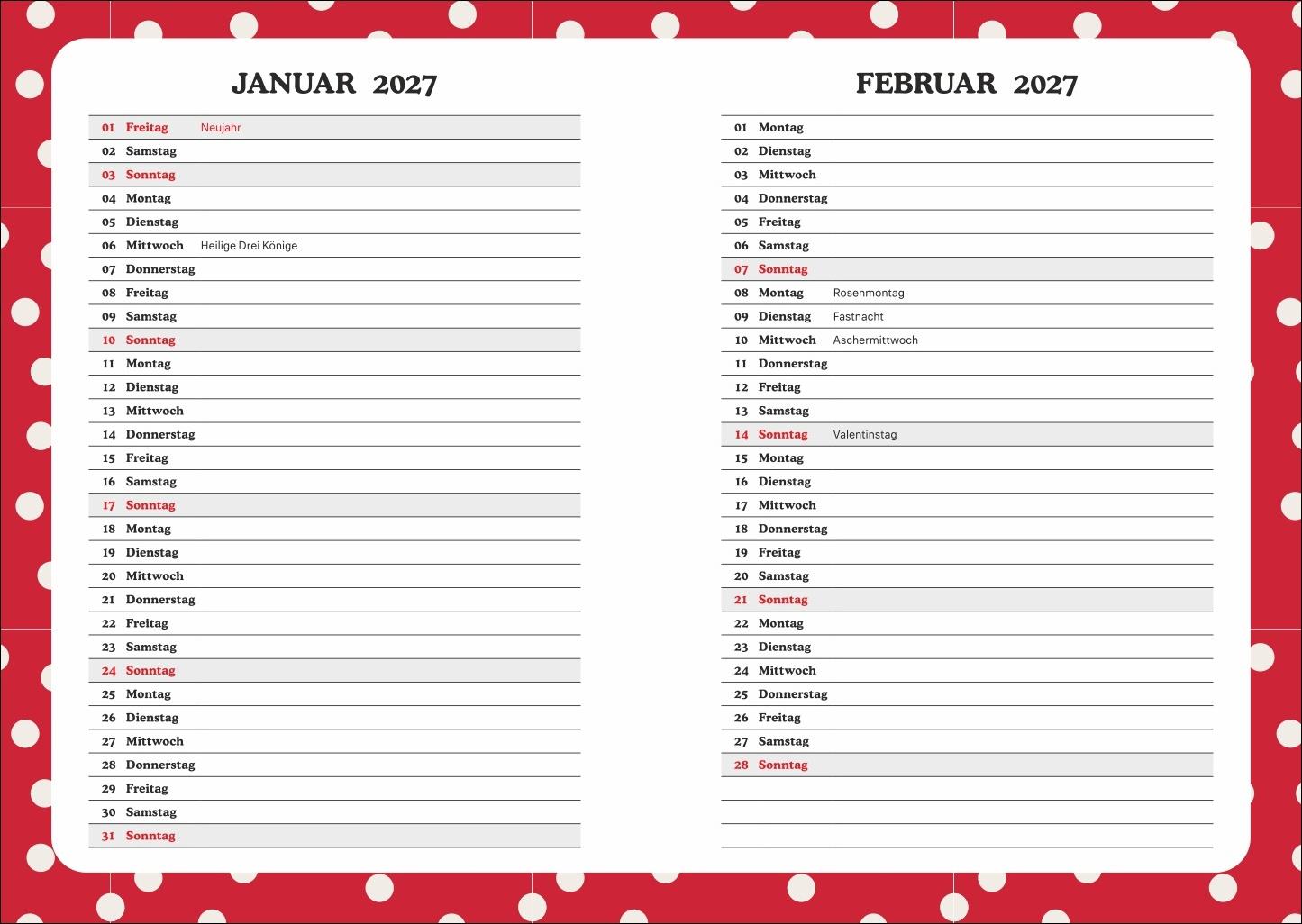 Bild: 9783756414178 | Hello Kitty Schülerkalender A5 2026 - 17 Monate ab August 2025 | Buch