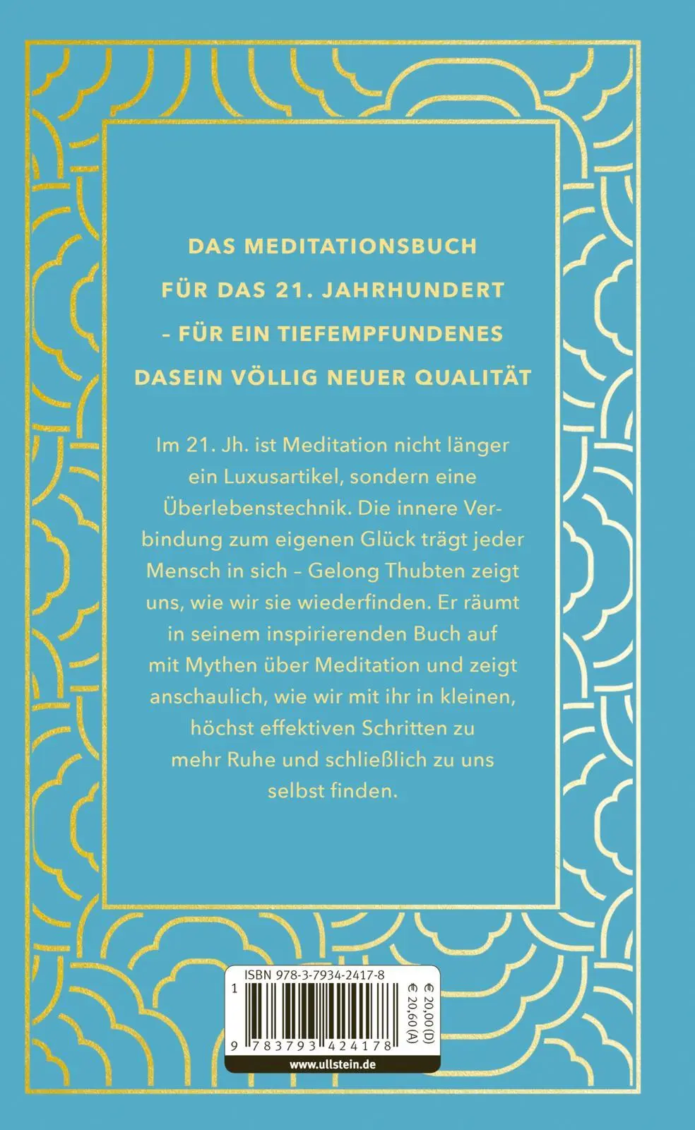 Rückseite: 9783793424178 | Der Weg des Mönchs zum Glück | Meditation für das 21. Jahrhundert