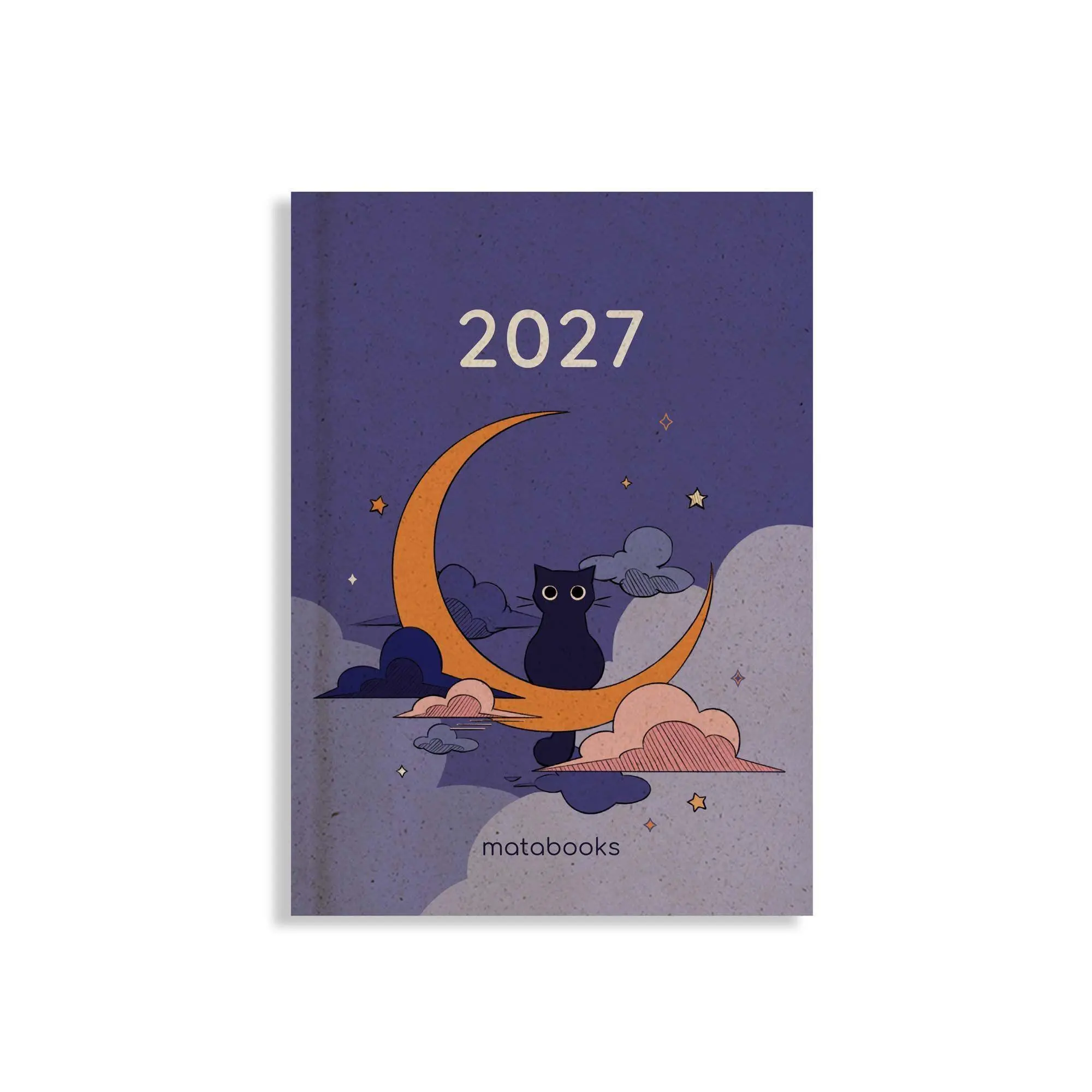 Cover: 4260626414278 | matabooks - A6 Kalender Samaya 2027 Farbe: Lunar Violet (DE/EN) | Buch
