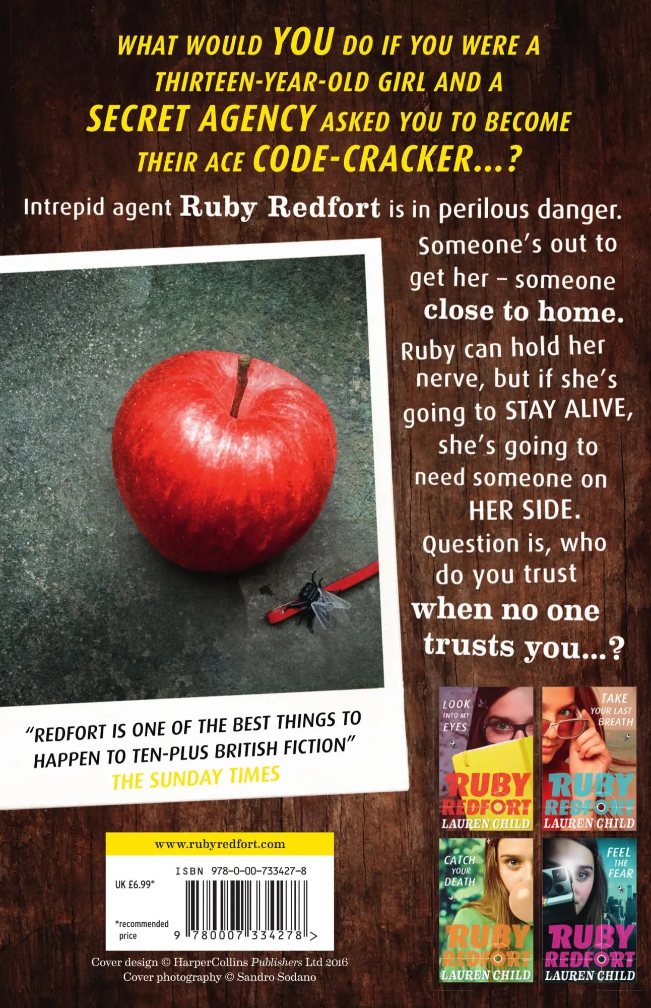 Rückseite: 9780007334278 | PICK YOUR POISON_RUBY REDF5 PB | Lauren Child | Taschenbuch | 528 S.