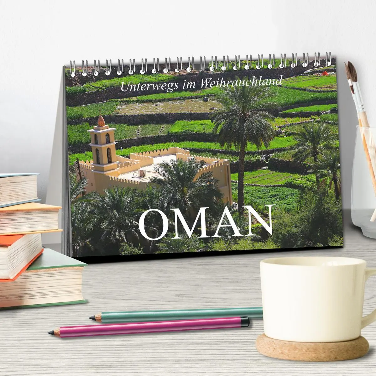 Bild: 9783457594278 | Unterwegs im Weihrauchland Oman (Tischkalender 2026 DIN A5 quer),...