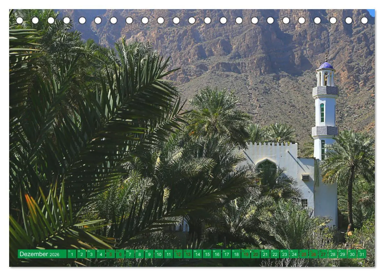 Bild: 9783457594278 | Unterwegs im Weihrauchland Oman (Tischkalender 2026 DIN A5 quer),...