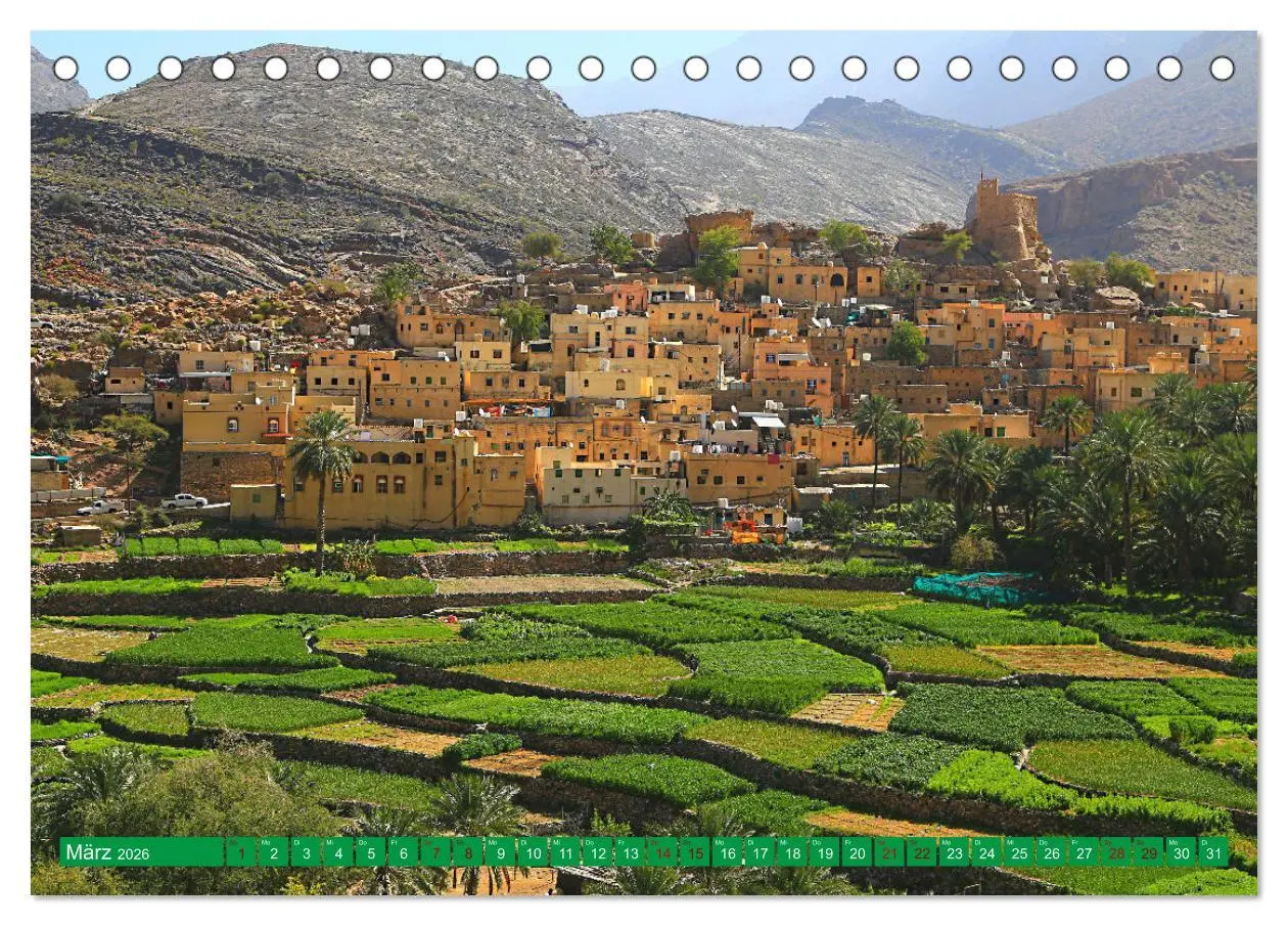 Bild: 9783457594278 | Unterwegs im Weihrauchland Oman (Tischkalender 2026 DIN A5 quer),...