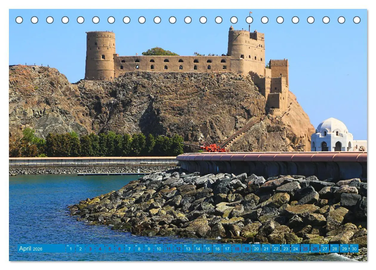 Bild: 9783457594278 | Unterwegs im Weihrauchland Oman (Tischkalender 2026 DIN A5 quer),...